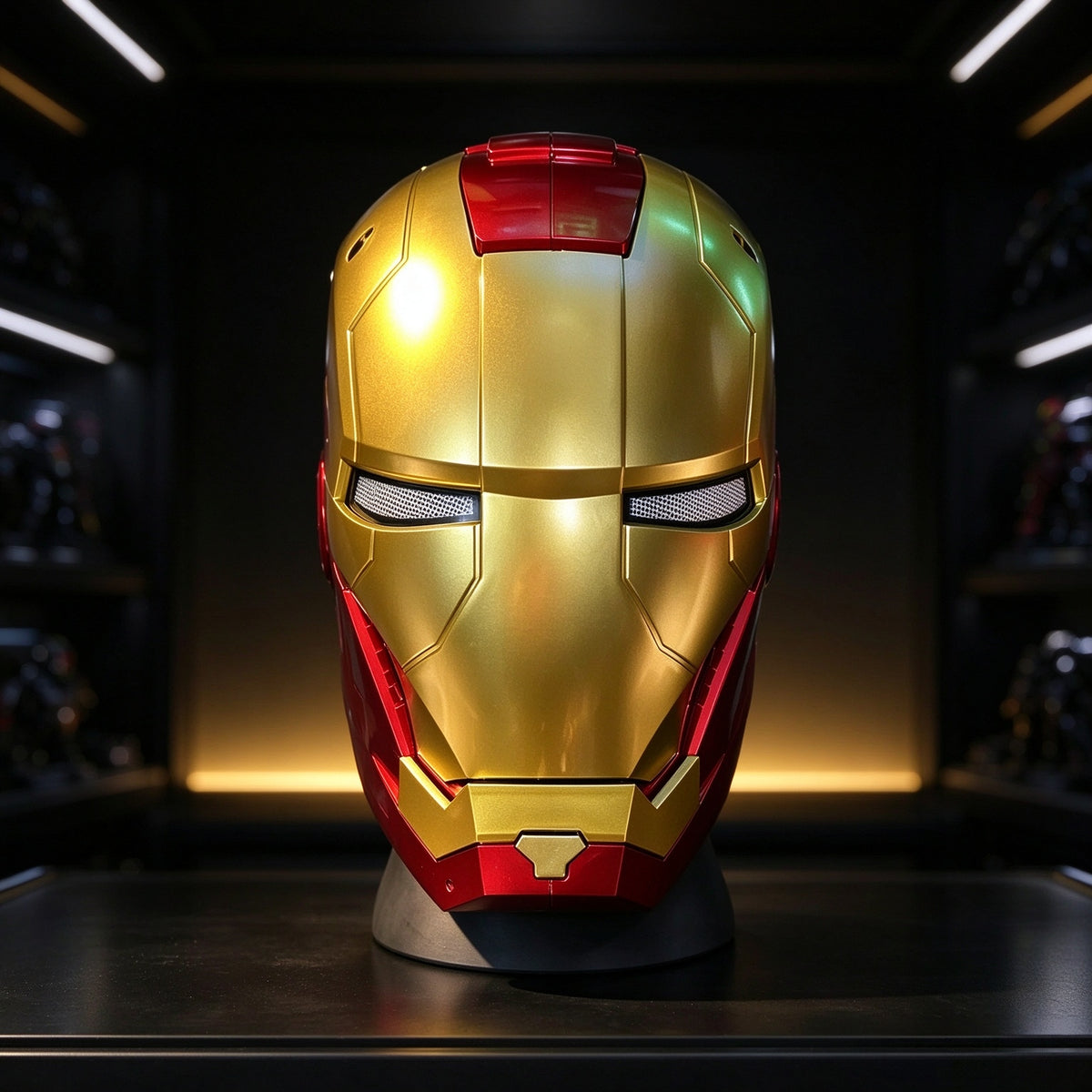 MK5 IRON MAN HELMET Wearable Helmet with LED & Sound – Manual, Touch & Voice Control