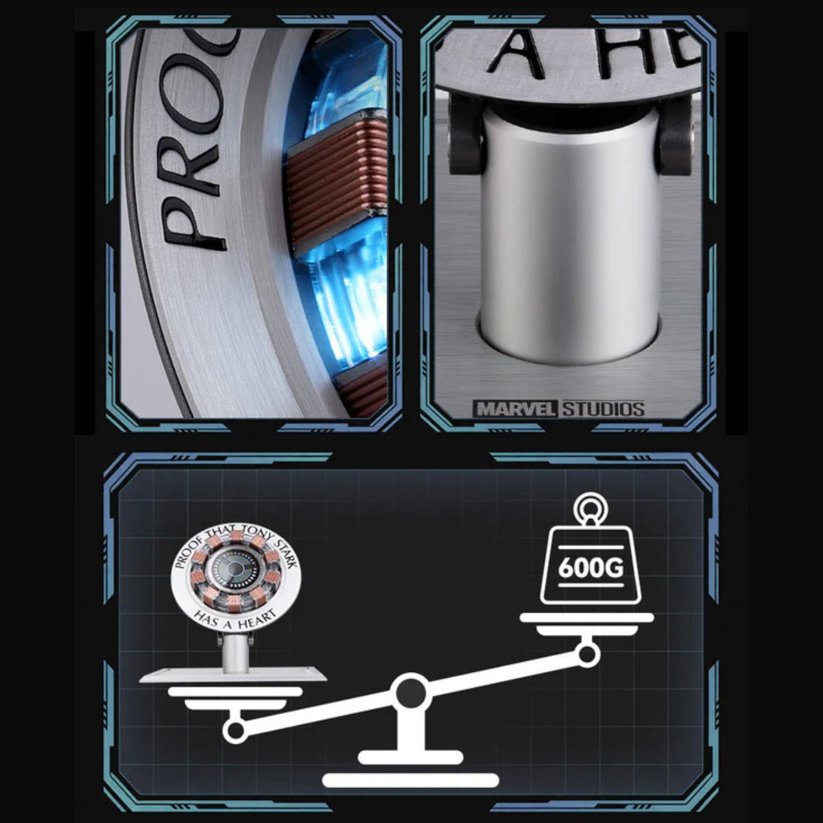 IRON MAN ARC REACTOR -WIRELESS CHARGER